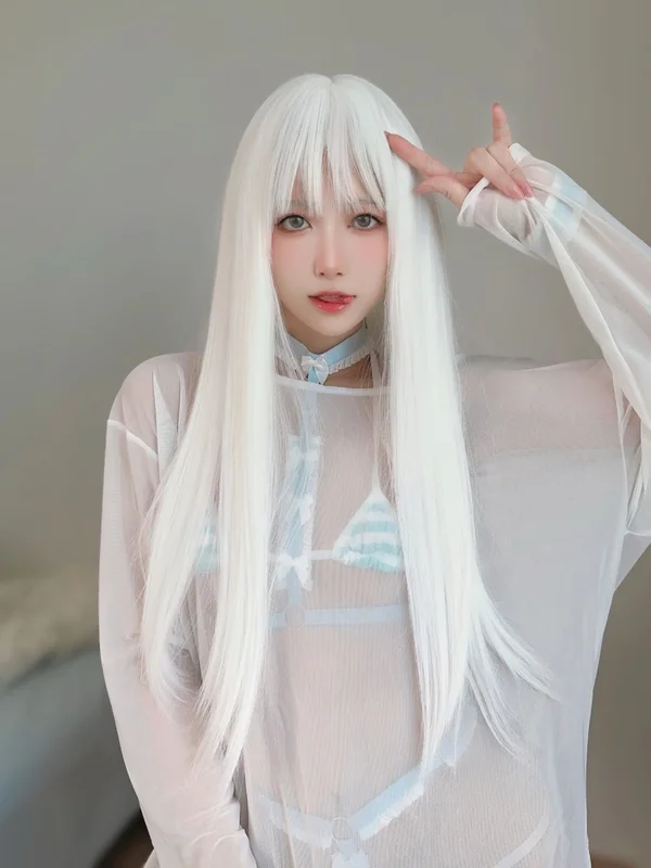 W103 布丁大法 白发女友 [38P-35.1MB]